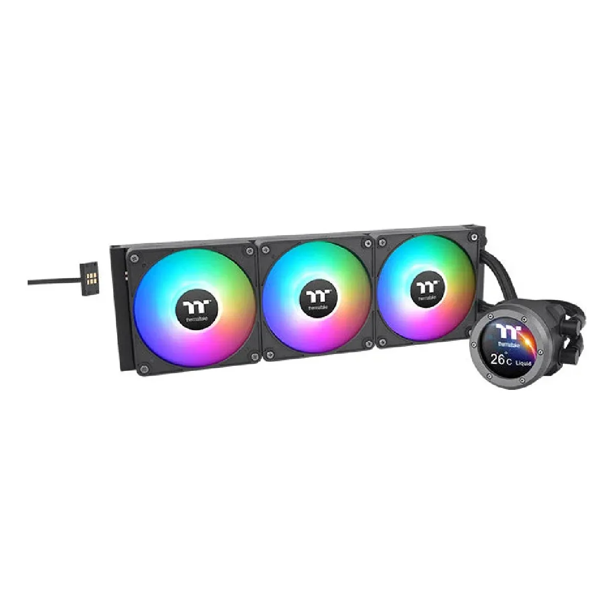 Thermaltake Noir Kit Watercooling Aio Th V2 Ultra Ex Rgb - 420 Mm