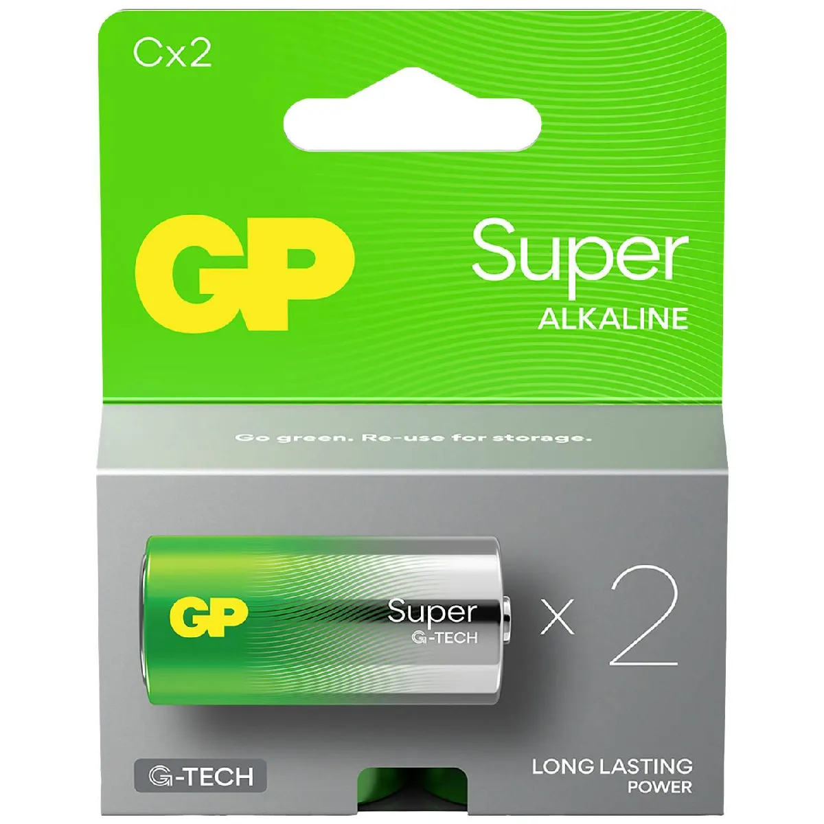 Non Communiqué Gp Batteries Super Pile Lr14 (C) Alcaline(S) 1.5 V - Image 2
