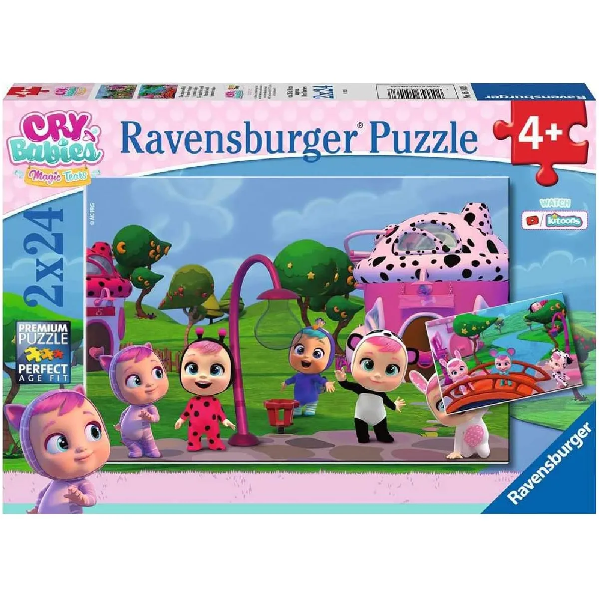 Ravensburger Cry Babies Contour pour puzzle 24 pièce(s) Art pour garçon - vue 1