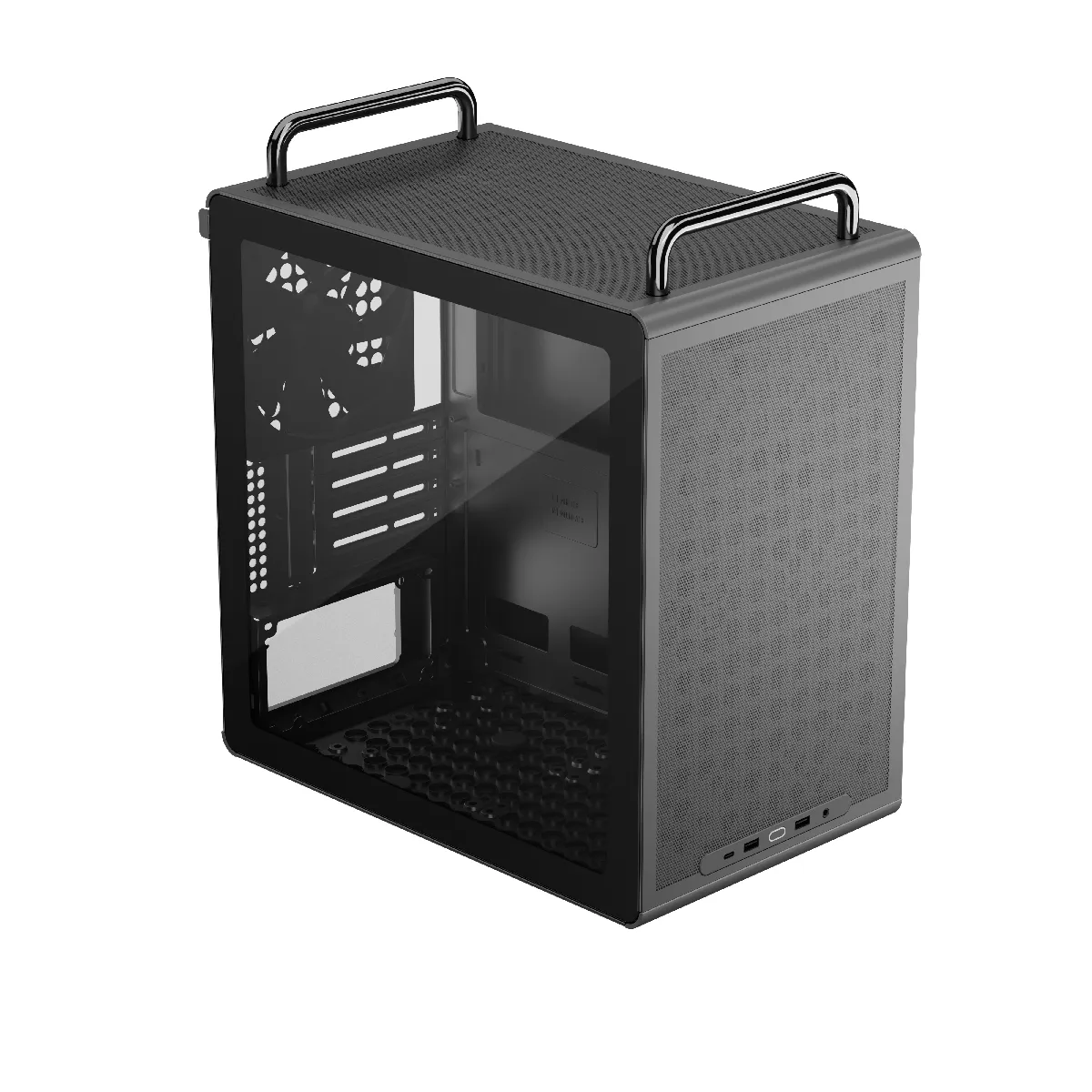 Cooler Master Noir Boîtier Pc Mini Tour Qube 340