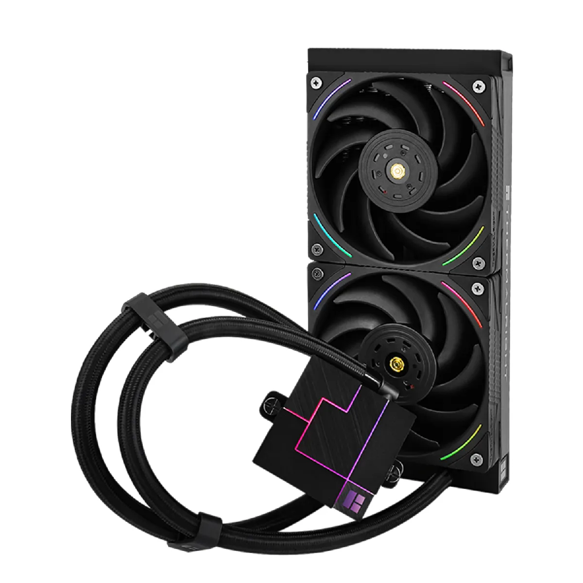 Thermalright Noir Core Matrix 240 Black Boitier Pc, Processeur Refroidisseur De Liquide Tout-En-Un 12 Cm 1 Pièce(S) - Neuf - Image 4