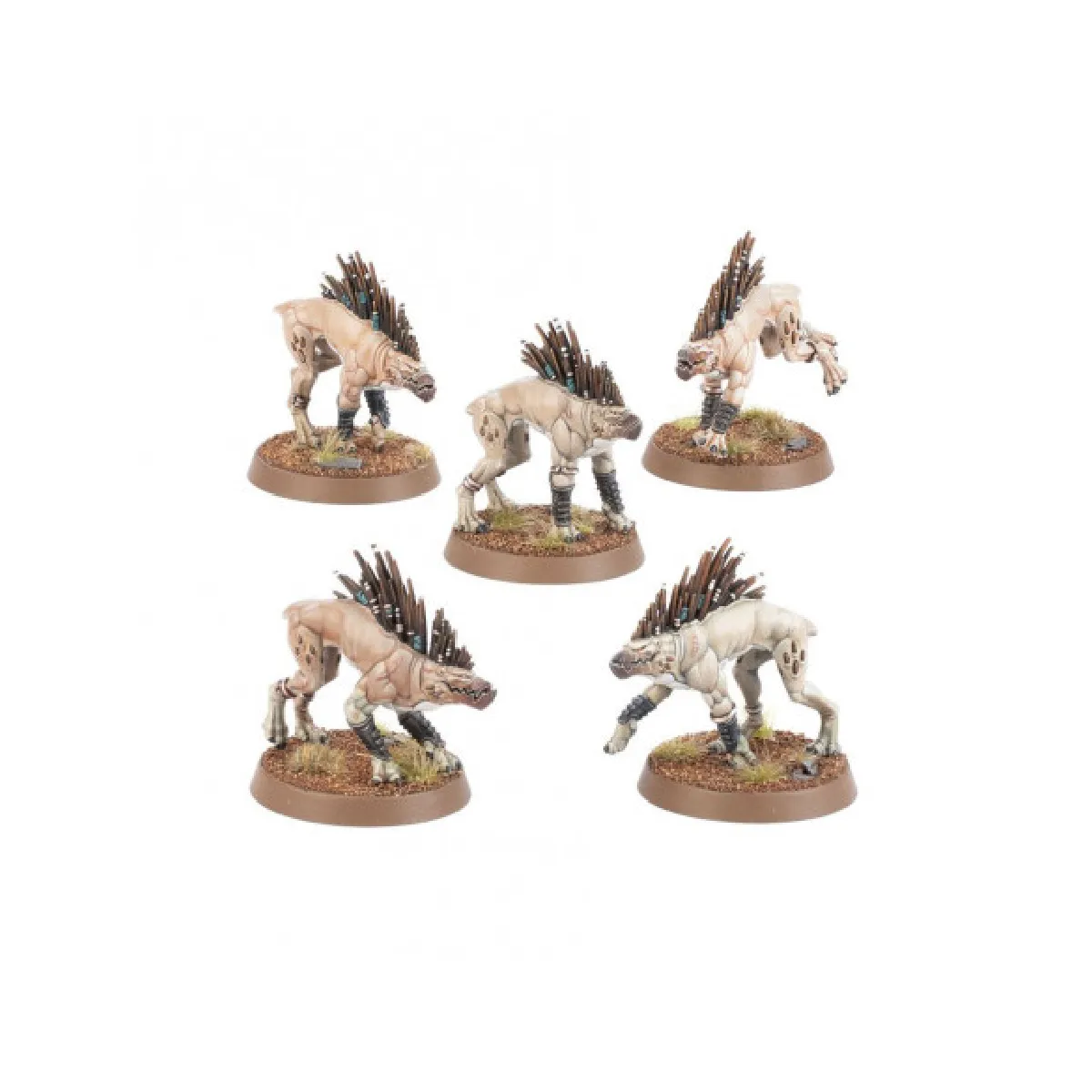 Games Workshop Figurines Chiens Kroots Warhammer 40K - 5 Pièces