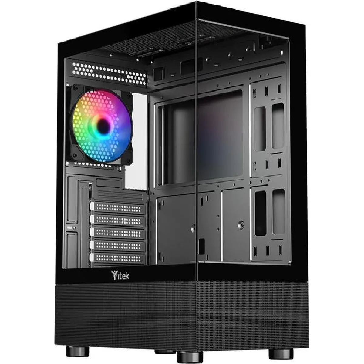 Itek Noir Boîtier Pc Showbui 33