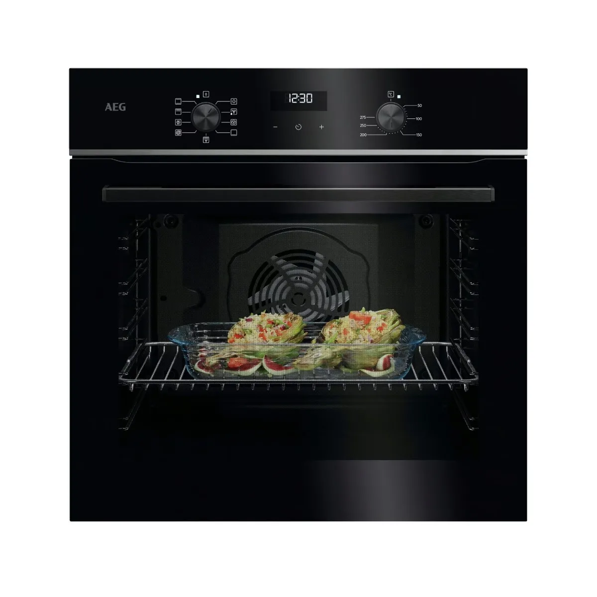 Aeg Noir Série 5000 Tu5ab21fsb - Four Encastrable Multifonction 72 L, 60 Cm