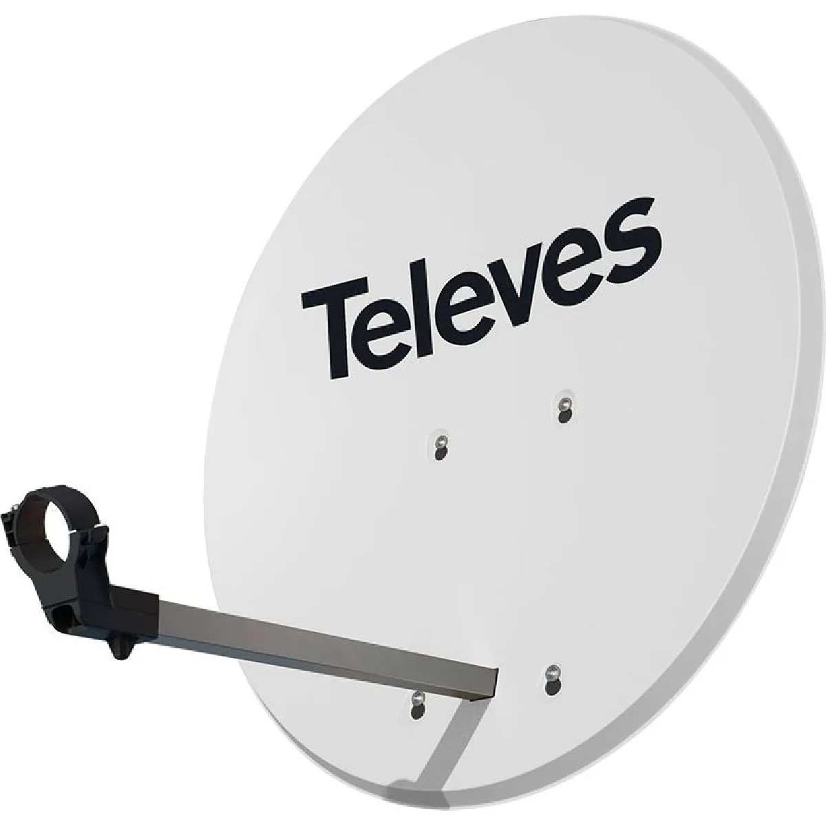 Televes Blanc Parabole Parabolique 63Cm Disque Aluminium Décalé