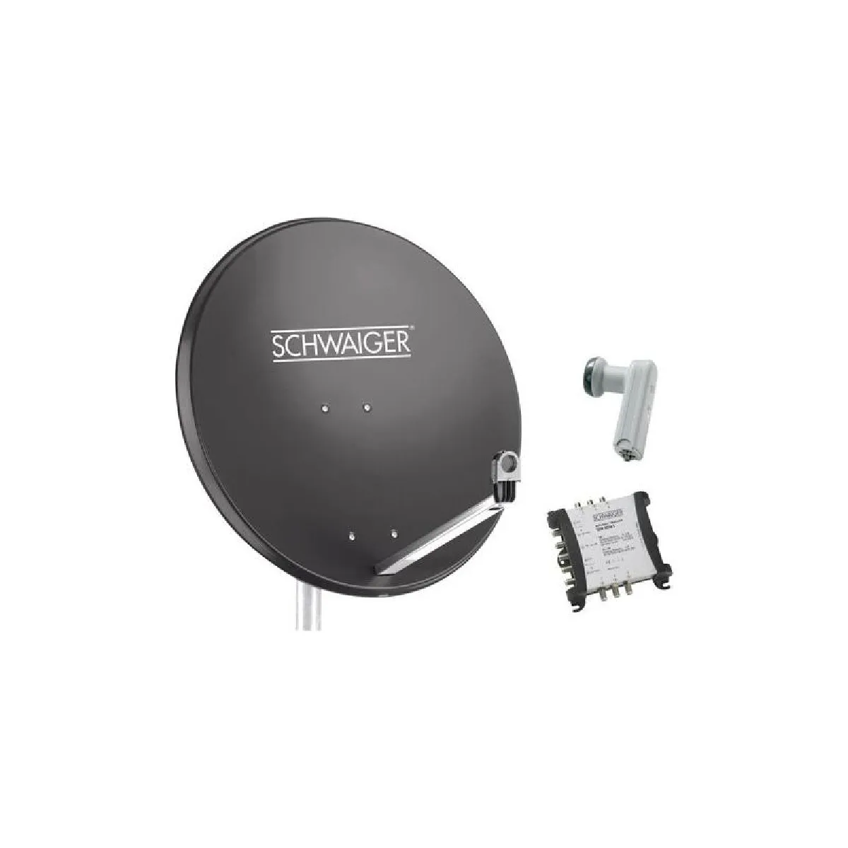Schwaiger Système SAT sans récepteur Schwaiger SPI9961SET5 Nombre d'abonné(s): 6
