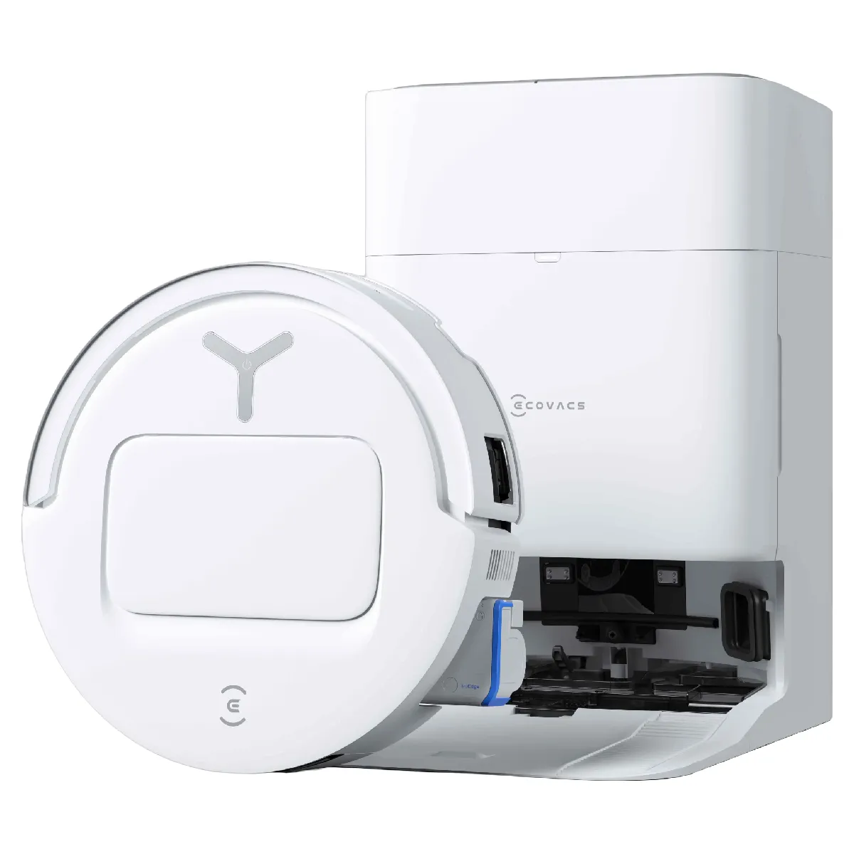 DEEBOT T80 OMNI Robot Aspirateur laveur, 18 000 Pa, Nettoyage automatique instantan OZMO ROLLER, ZeroTangle 3.0, Lavage l'eau chaude 40-75 ?