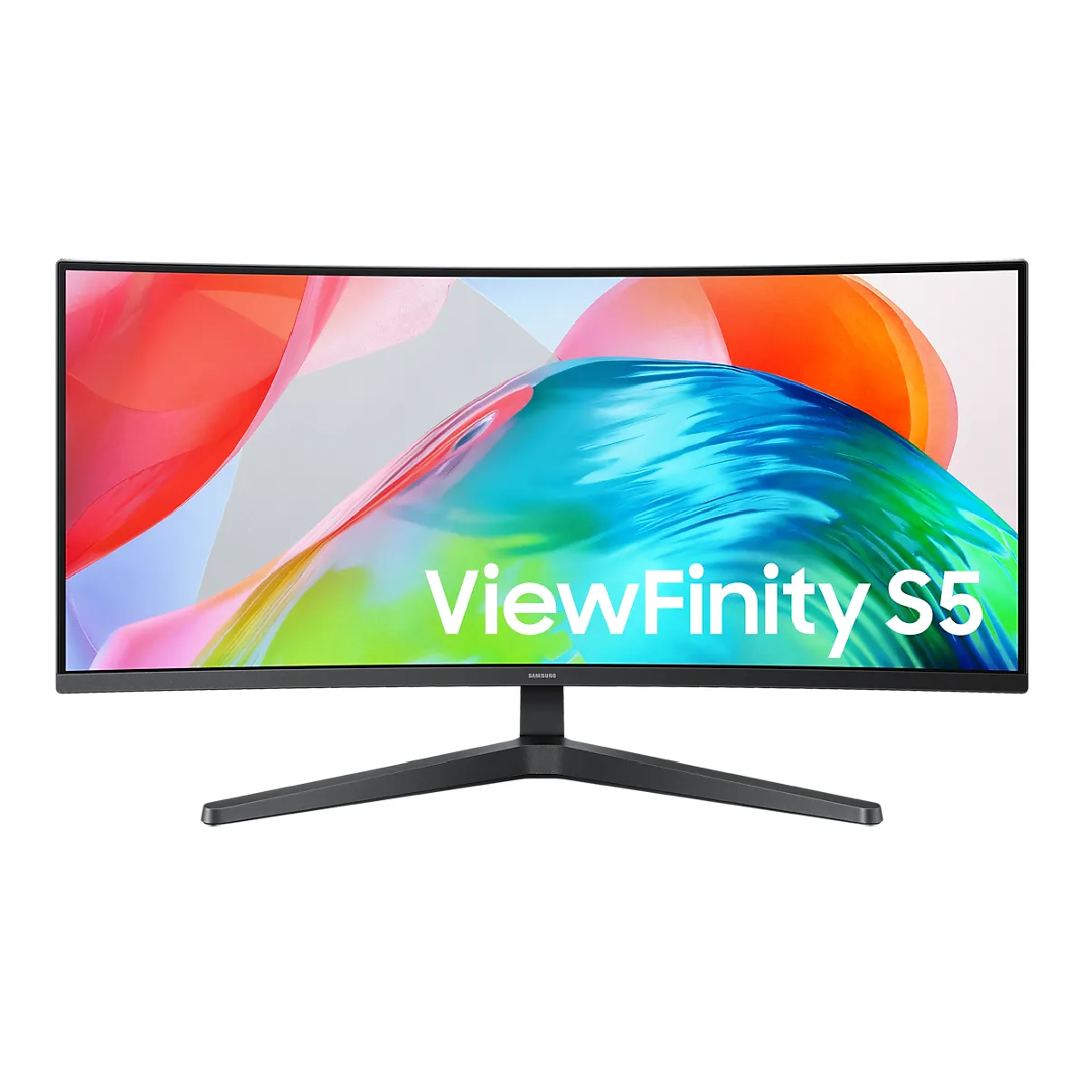 Samsung Noir Écran Pc Incurvé Viewfinity S55gh 34 Pouces 120Hz - Neuf - Image 2
