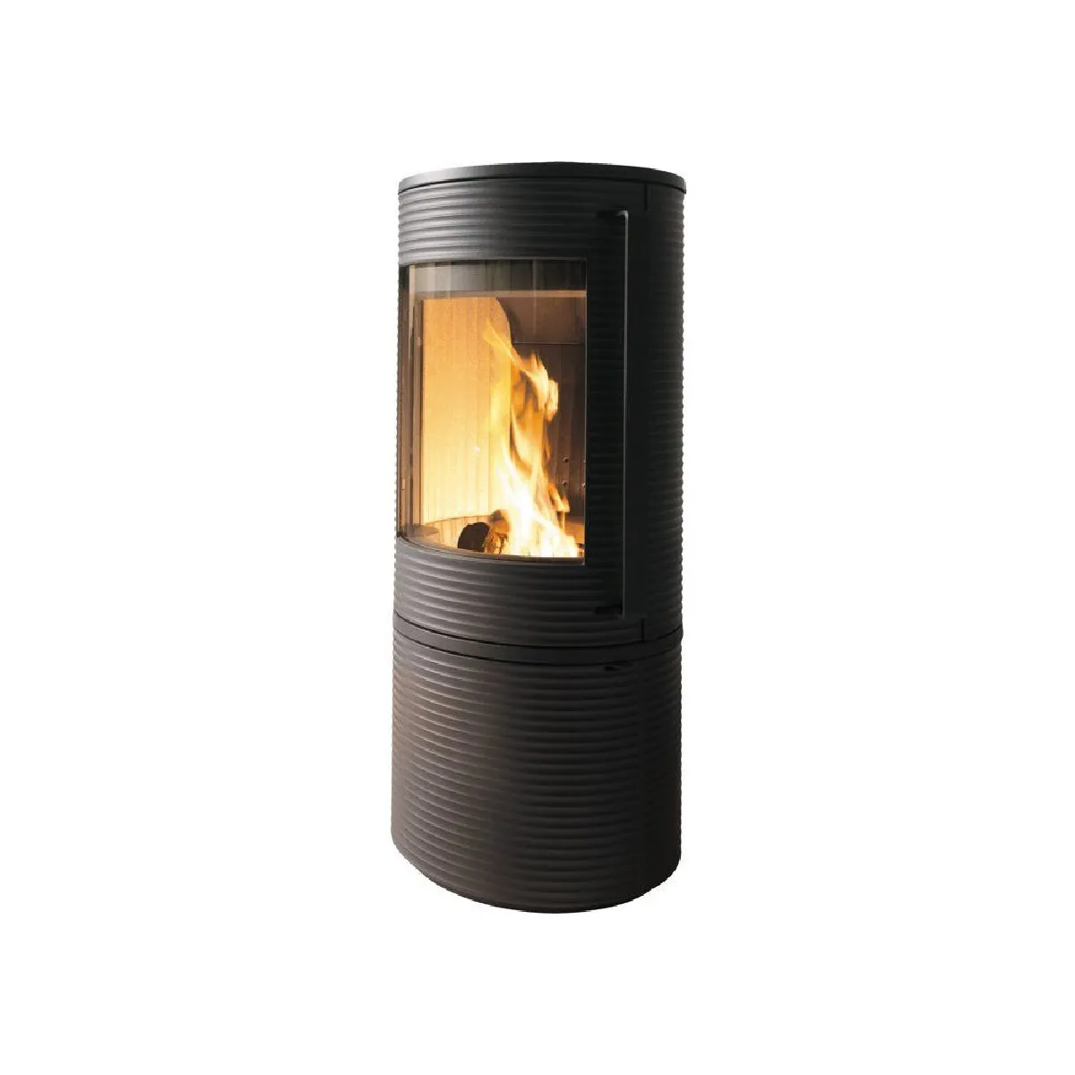 Invicta Noir Altara 6 Kw - Poêle Insert Bois - Vitre Frontale