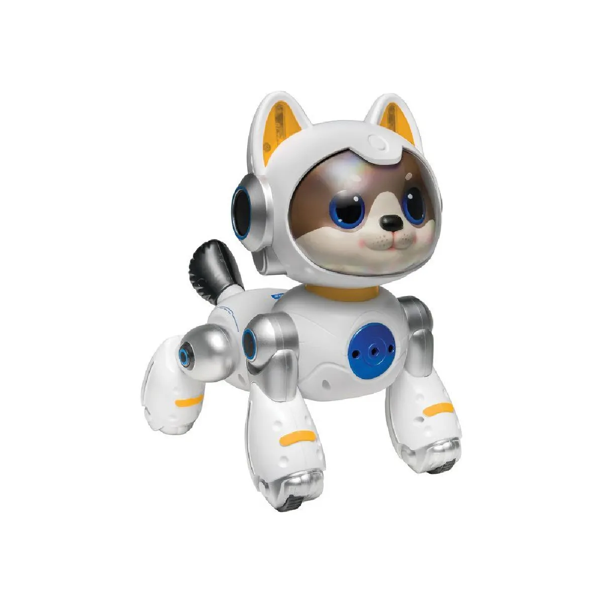 Lexibook Cyber Power Puppy - Chien Robot Interactif - Commande Vocale & Télécommande - Multicolore