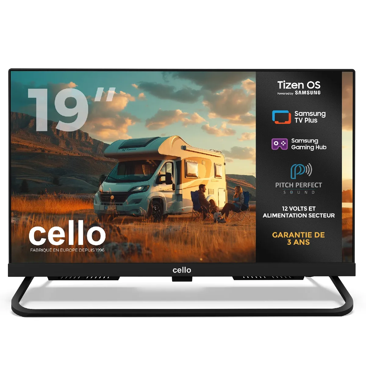 Cello Téléviseur Smart Traveller 19