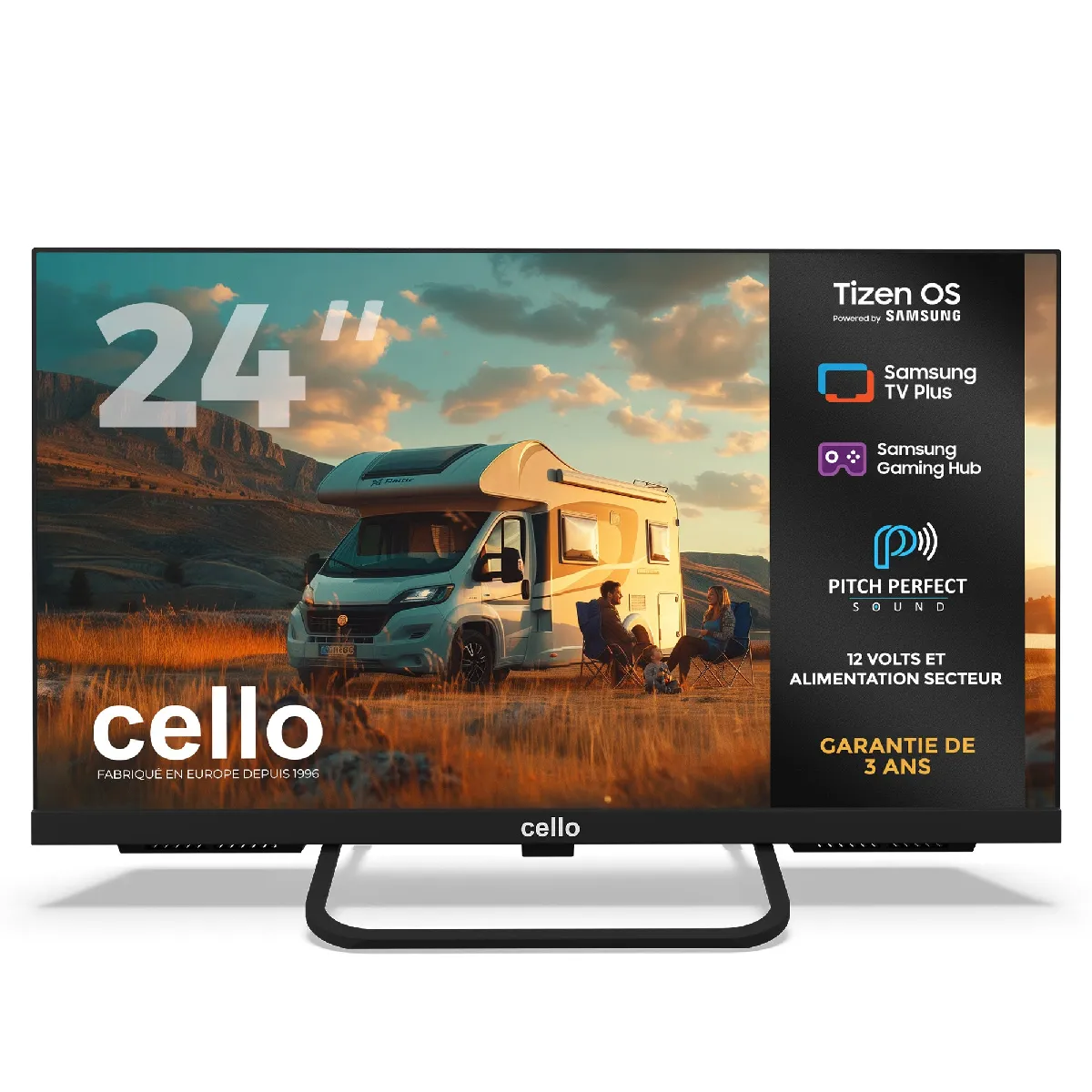 Cello Téléviseur Smart Traveller 24