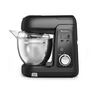 Robot pâtissier Moulinex Bake Partner+ QA5458F1 avec balance intégrée et kit d'accessoires BAKEGOOD 1100 W - Image 3