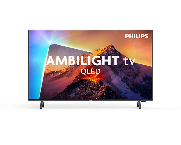Philips Clair 65Pqs8601 - Classe De Diagonale 65" Tv Lcd Rétro-Éclairée Par Led - Qled - Smart Tv - Titan Os - 4K Uhd (2160P) 3840 X 2160 - Hdr - Quantum Dot - Image 3