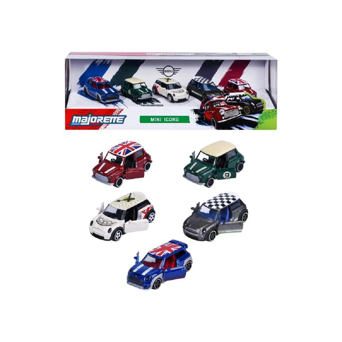 Majorette Pack De 5 Voitures Mini - Image 3