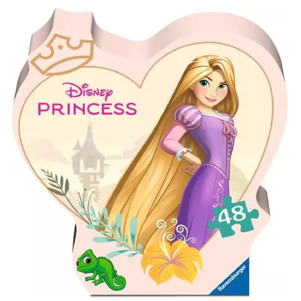 Ravensburger Puzzle 48 Pièces Raiponce Disney Boîte Forme - Image 3
