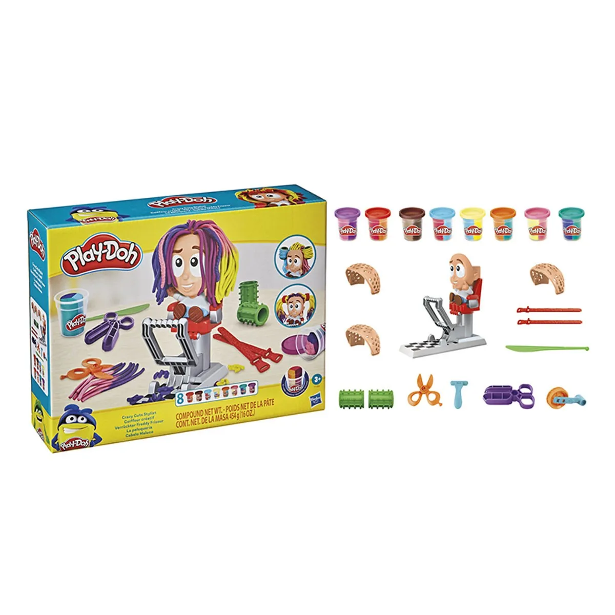 Play-Doh - Le Coiffeur - Pâte à modeler - Jeu créatif - Image 3