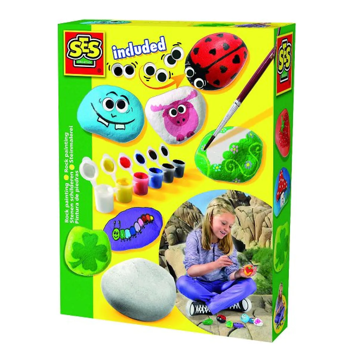Ses Creative Multicolore Peinture Pierre - Image 3