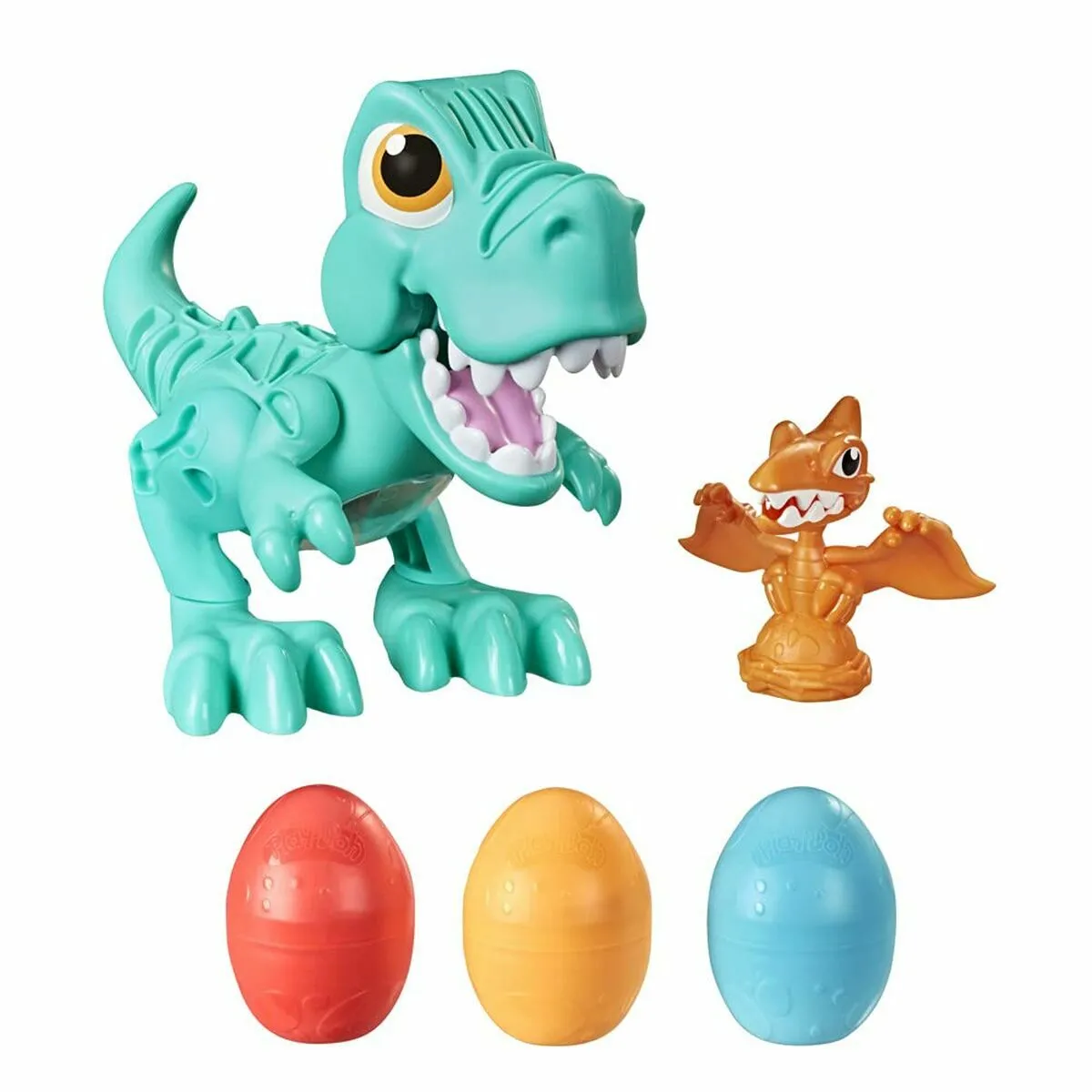 Play Doh Nerf Pate A Modeler Dino Crew Croque Dino Jouet pour Enfants avec bruits rigolos de Dinosaure - vue 7
