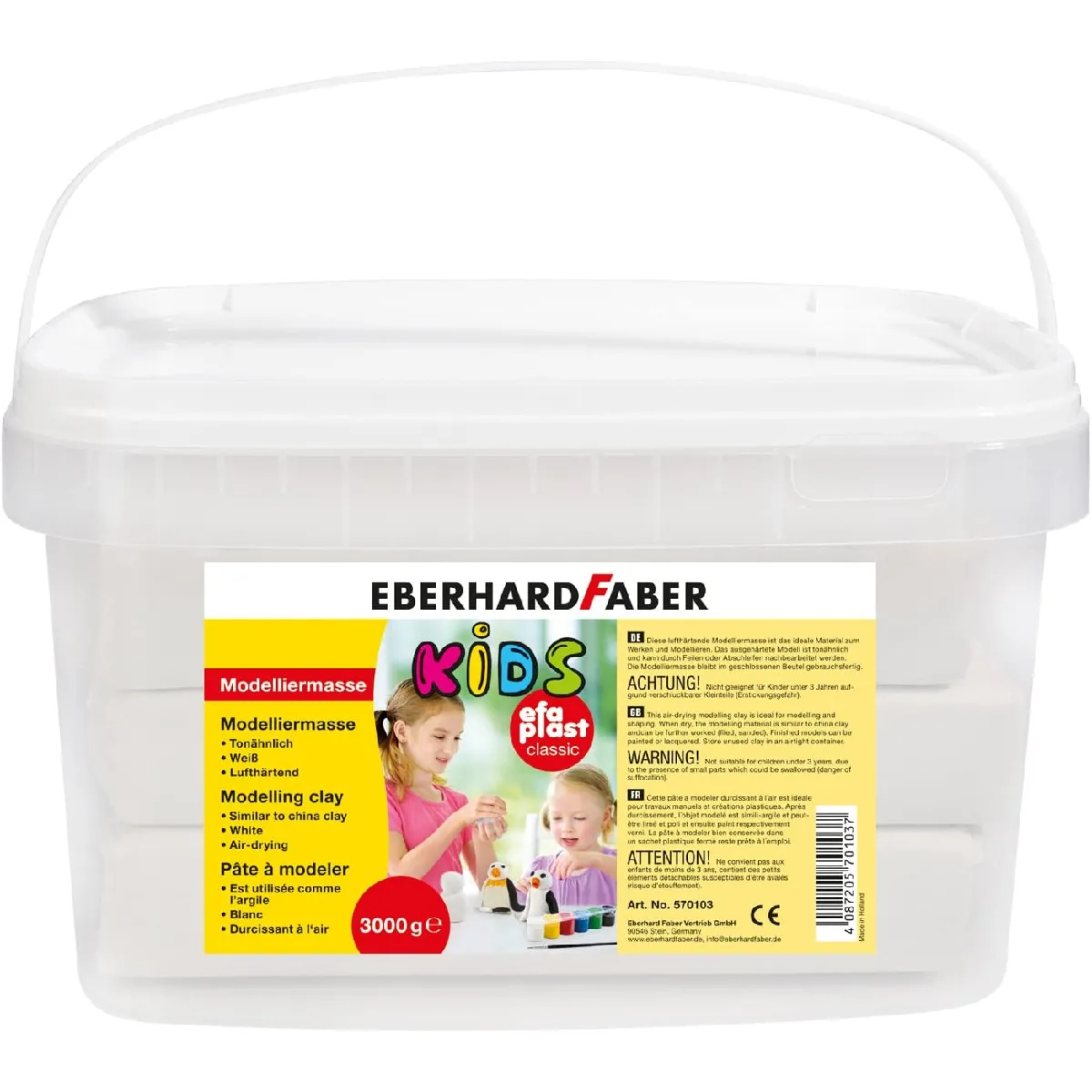 Générique Blanc Pâte À Modeler En Argile