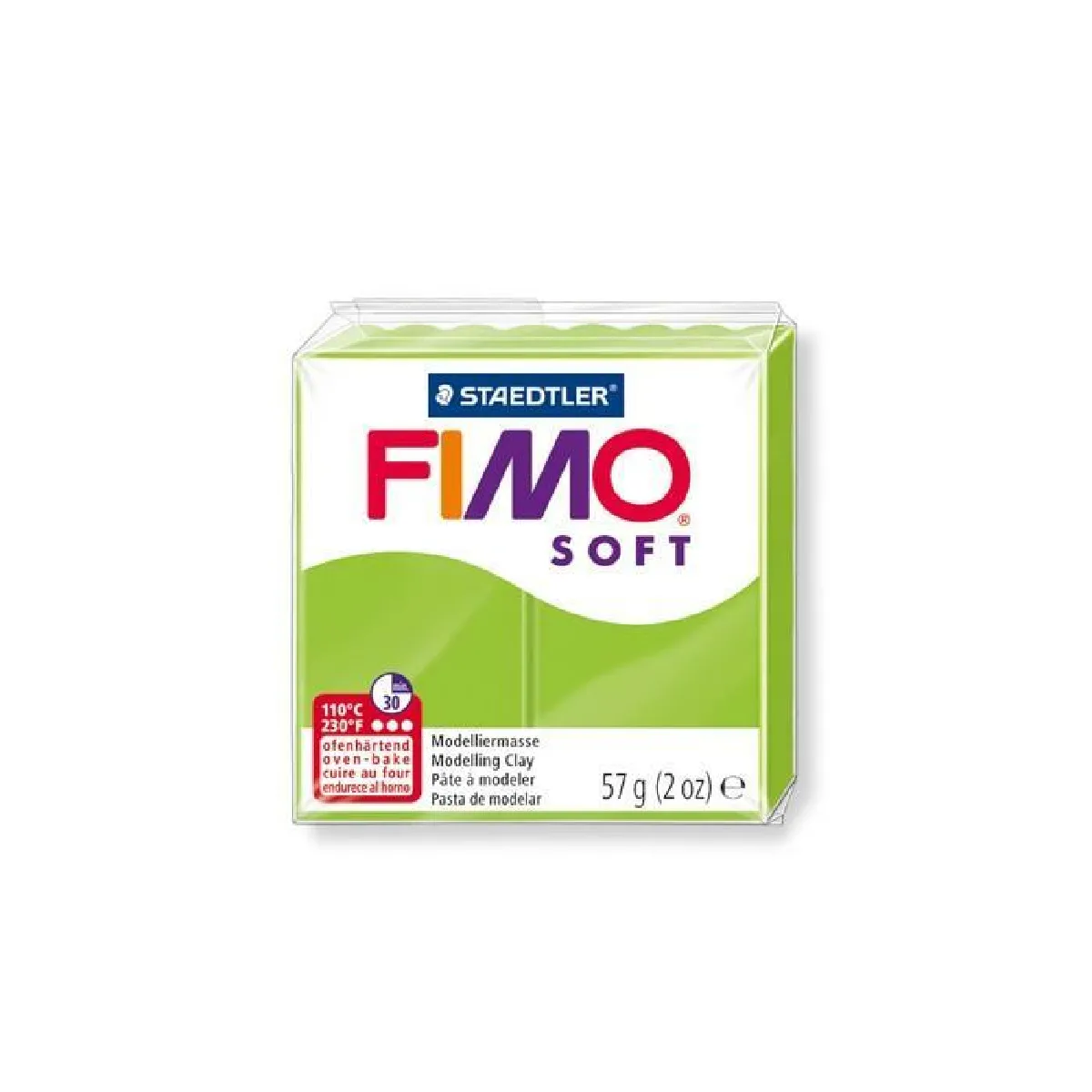 Fimo Vert Pâte Polymère 57 G - Pomme - Image 3