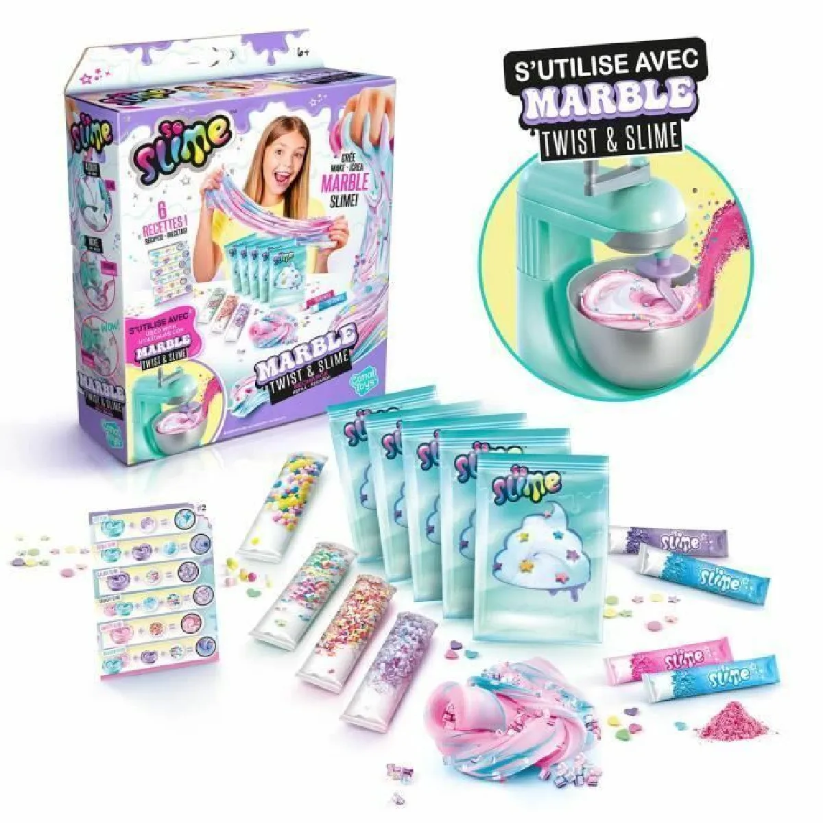 Générique Recharge Slime Pâte À Modeler - Transparent