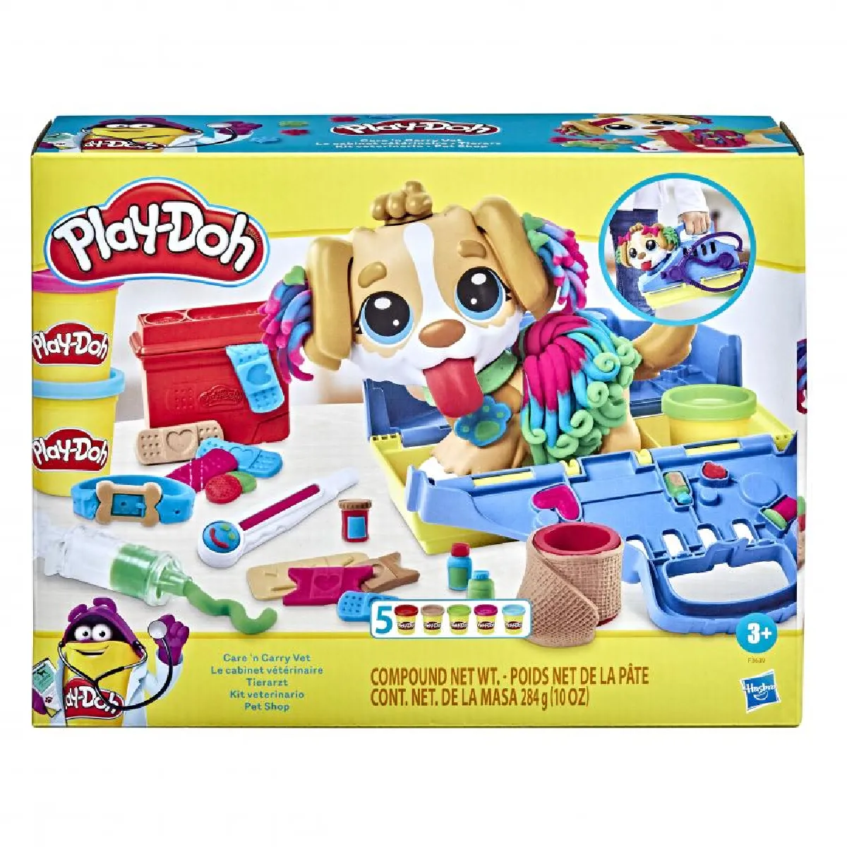Play Doh Coffret Le Cabinet Vétérinaire - vue 1