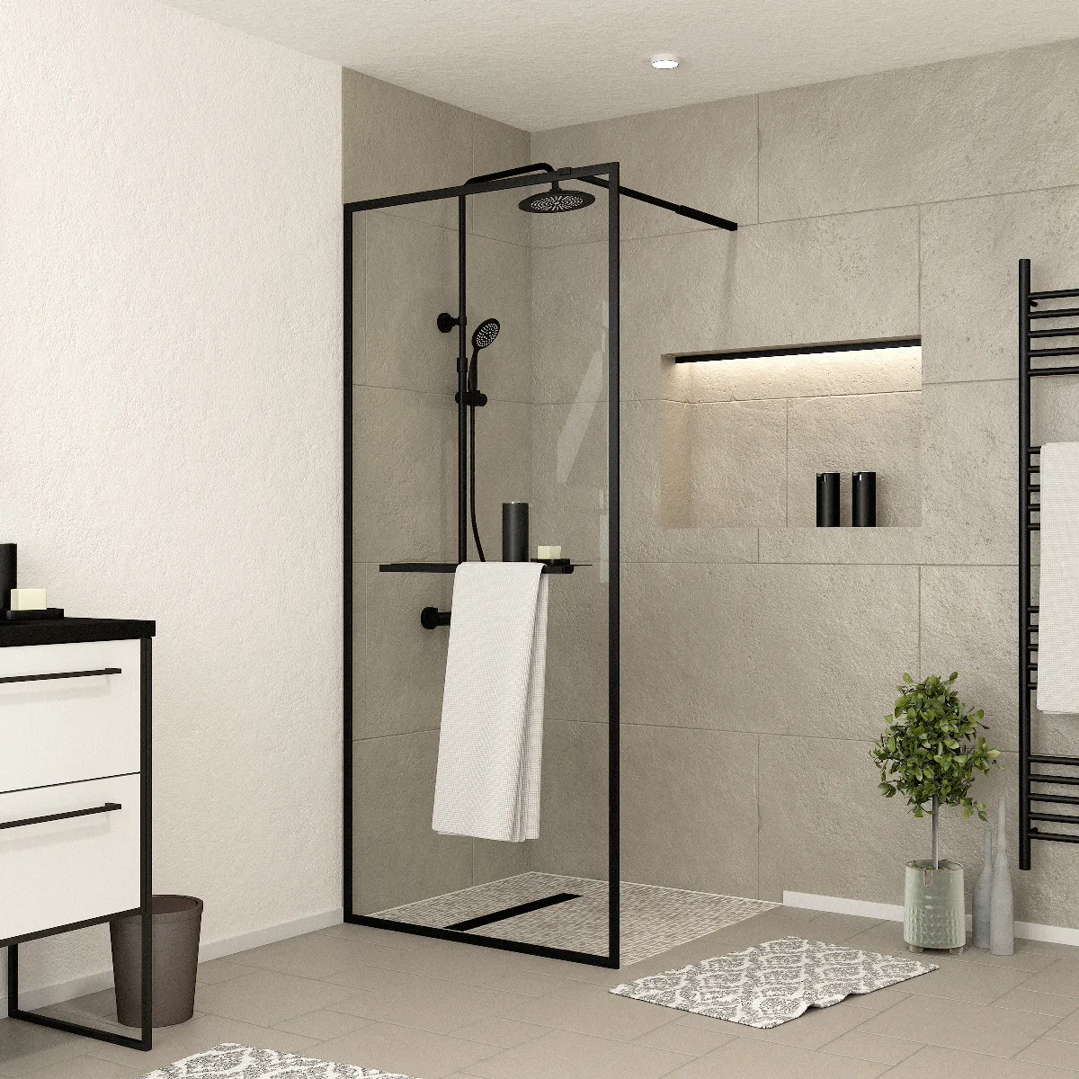 Aurlane Dark Contouring Shelf 90 cm