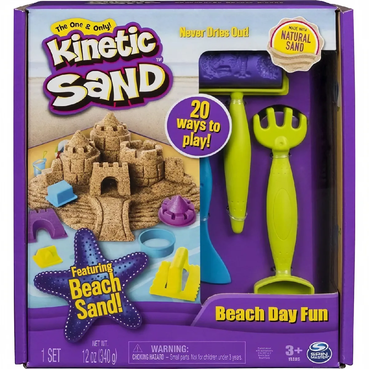 SPIN MASTER Kinetic Sand Coffret Plage
