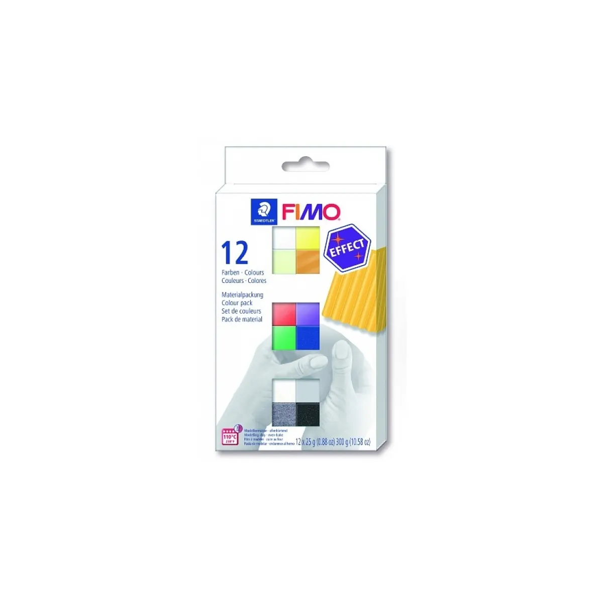 Fimo Coffret Pâte À Modeler Effect - Transparent
