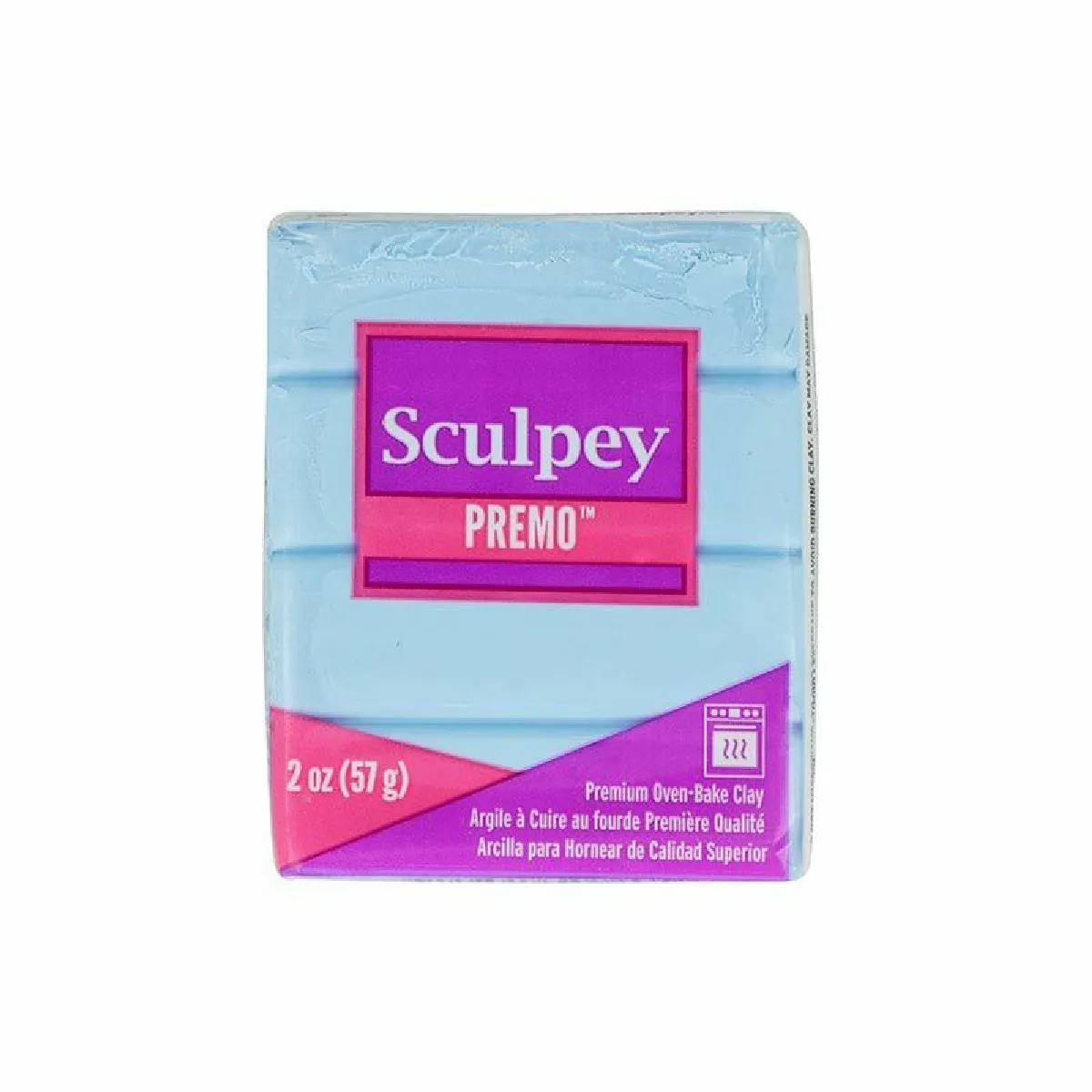 Artemio - Pâte polymère Sculpey - 57 g - Bleu Clair - Image 3