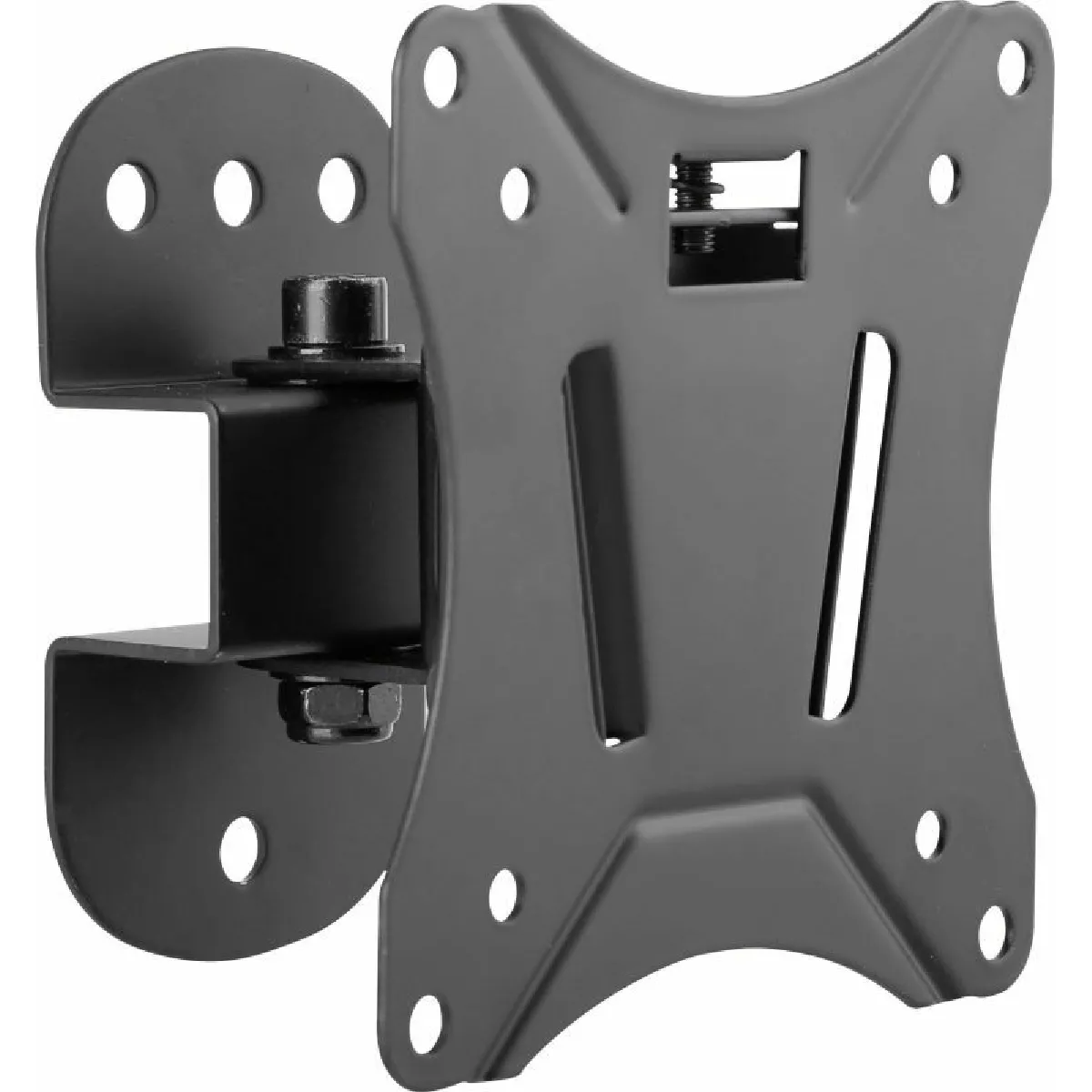Non Communiqué Noir Speaka Professional Sp-6012040 Simple Support Mural Pour Écran 33,0 Cm (13) - 68,6 Cm (27) Inclinable, Mobile - Image 4