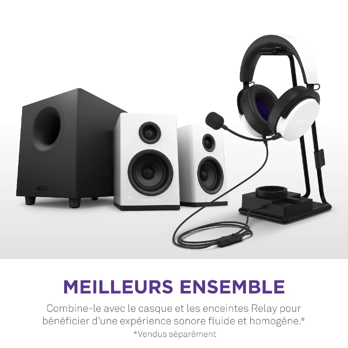 NZXT AP USMSM B1 accessoire pour casque /oreillettes Support pour casque Neuf - vue 4