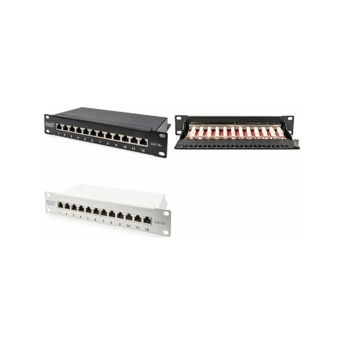 Digitus Panneau De Brassage Rj45 - 12 Ports