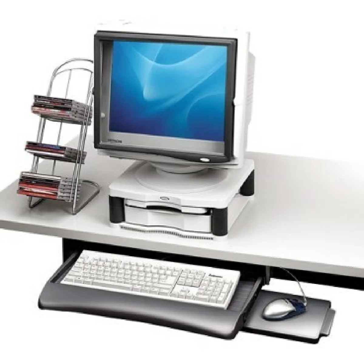 Fellowes Tiroir Clavier Avec Plateau Souris