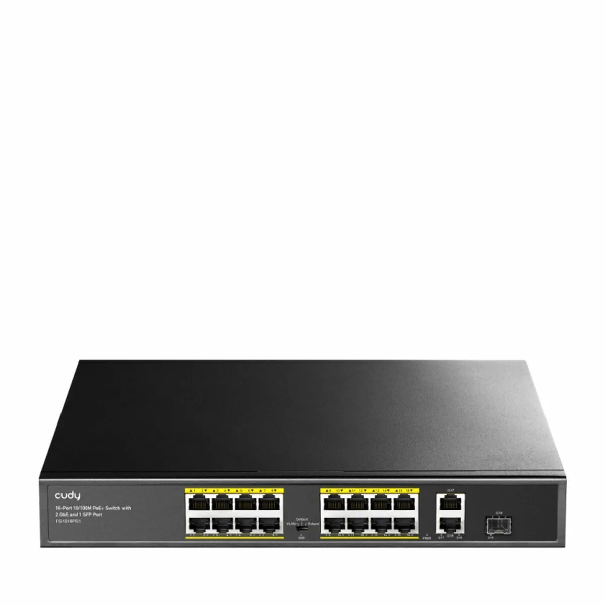 Cudy Gris Commutateur Poe 16 Ports Fs1018ps1