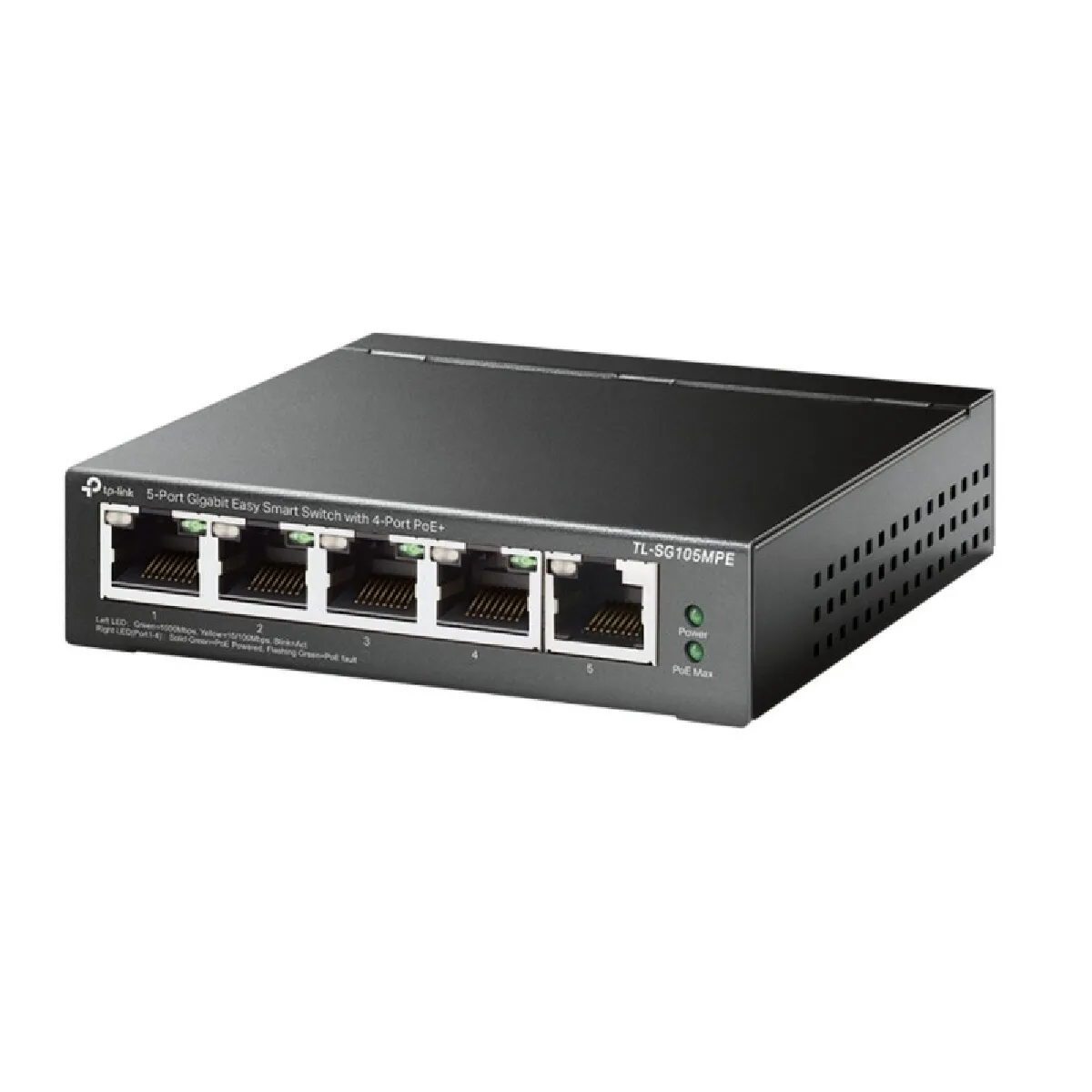 TP Link 5 PORT GIGABIT EASY SMART - vue 7