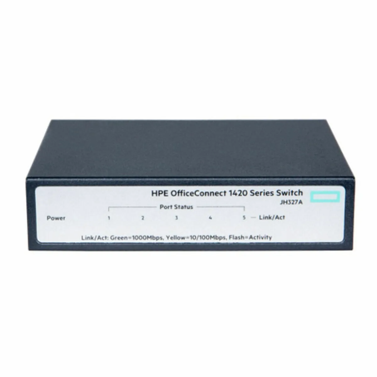 ARUBA HPE OfficeConnect 1420 5g - Commutateur - Non g&eacute;r&eacute; - 5 x 10/100/1000 - de Bureau Gris
