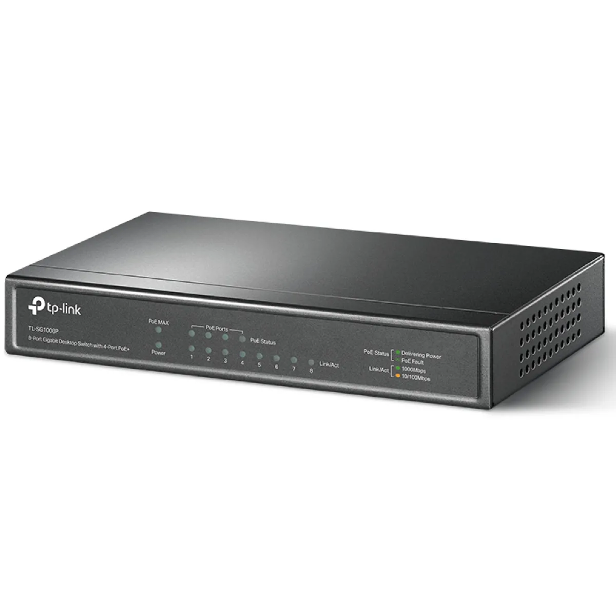 TP LINK TL SG1008P - vue 2