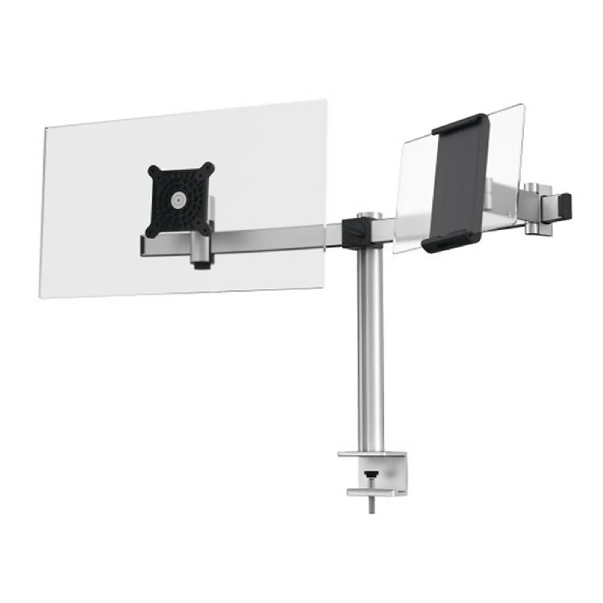 Durable Support Double Pour Moniteur Et Tablette - 27 Pouces