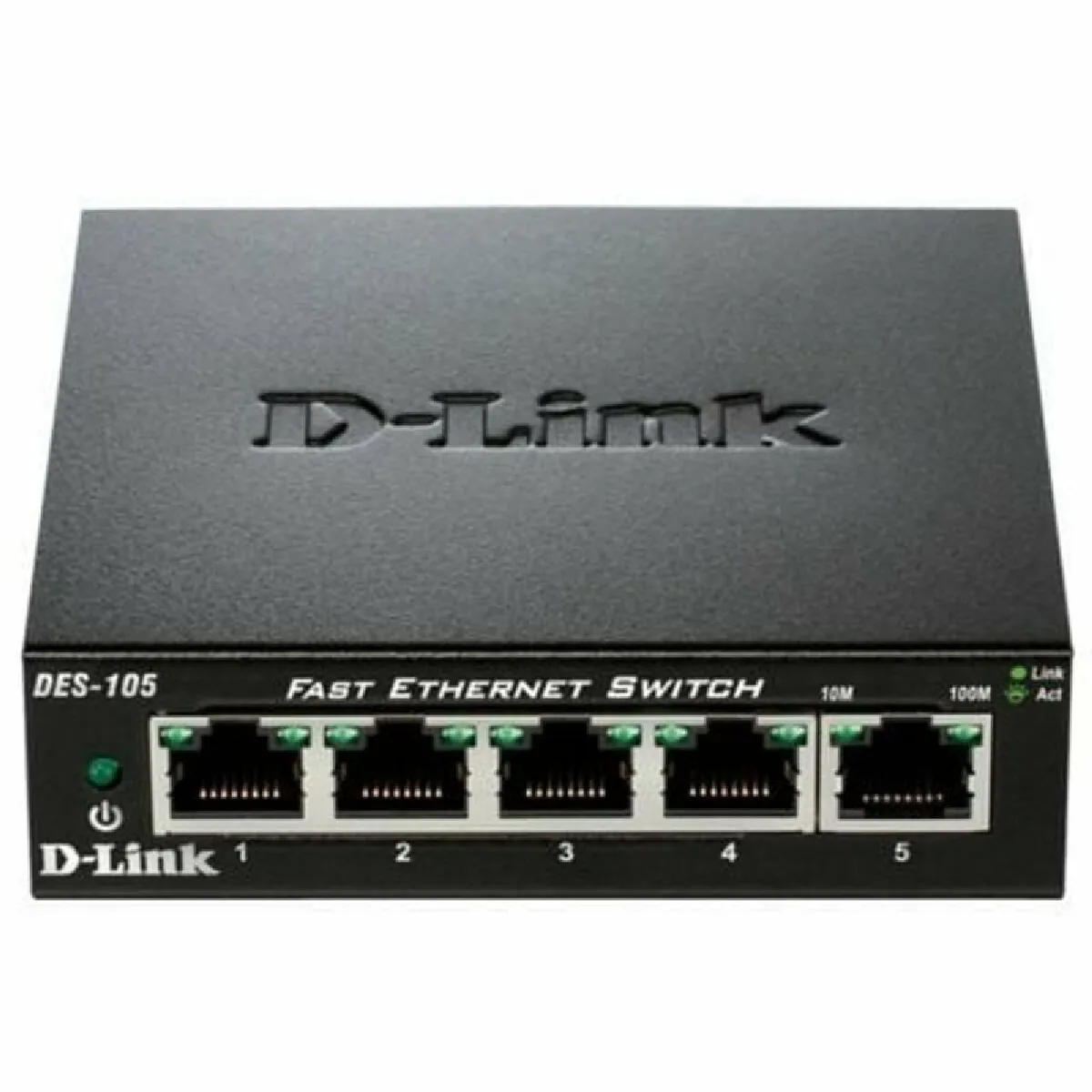 D-Link Noir Commutateur Réseau Des-105 - Image 9