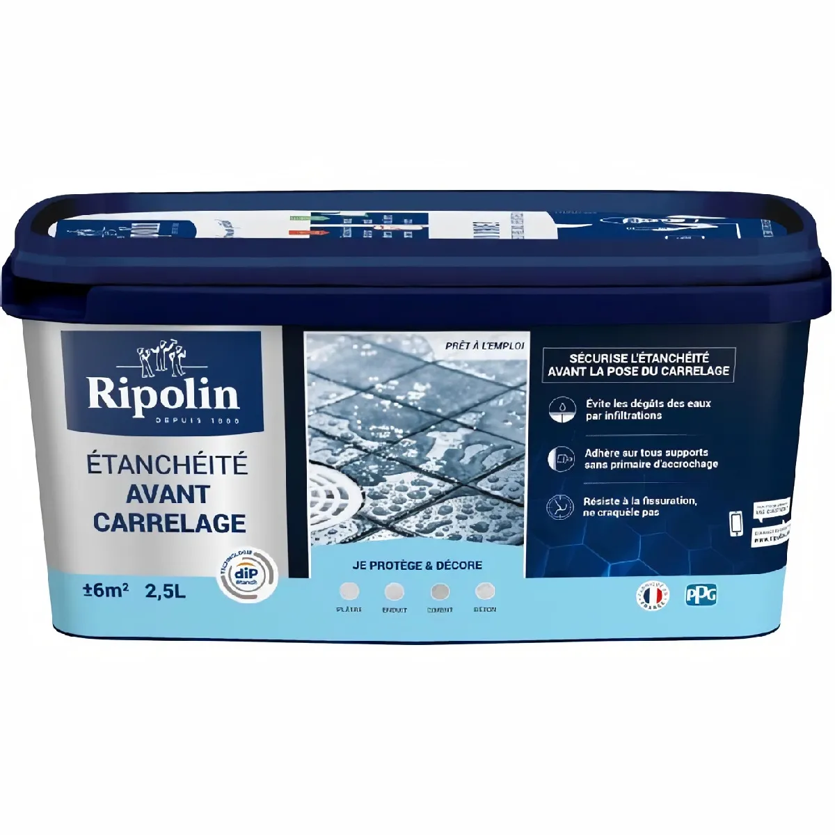 Non Communiqué Ripolin Peinture Avant Carrelage 2,5L - Image 3
