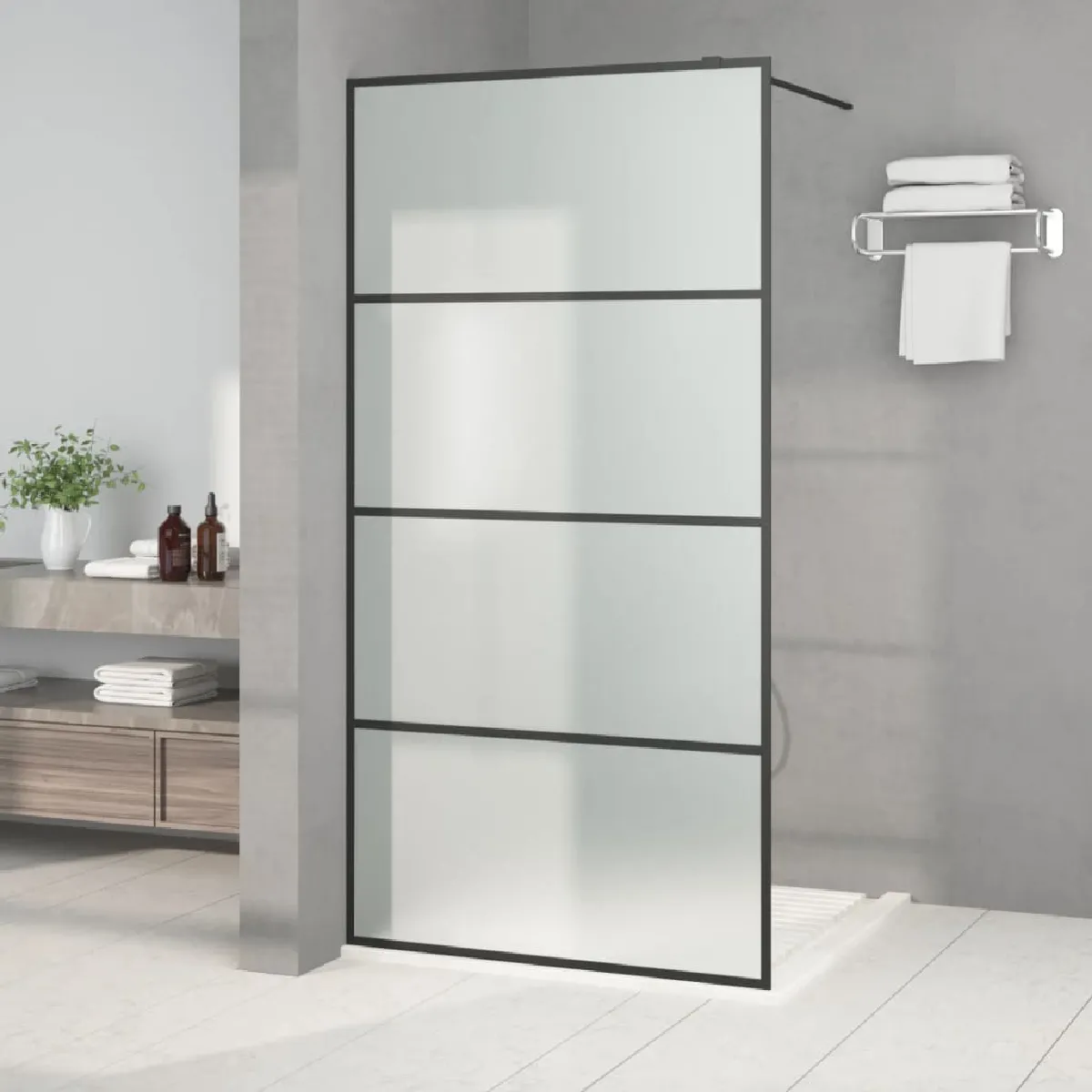 Vidaxl Paroi de douche avec 100x195 cm