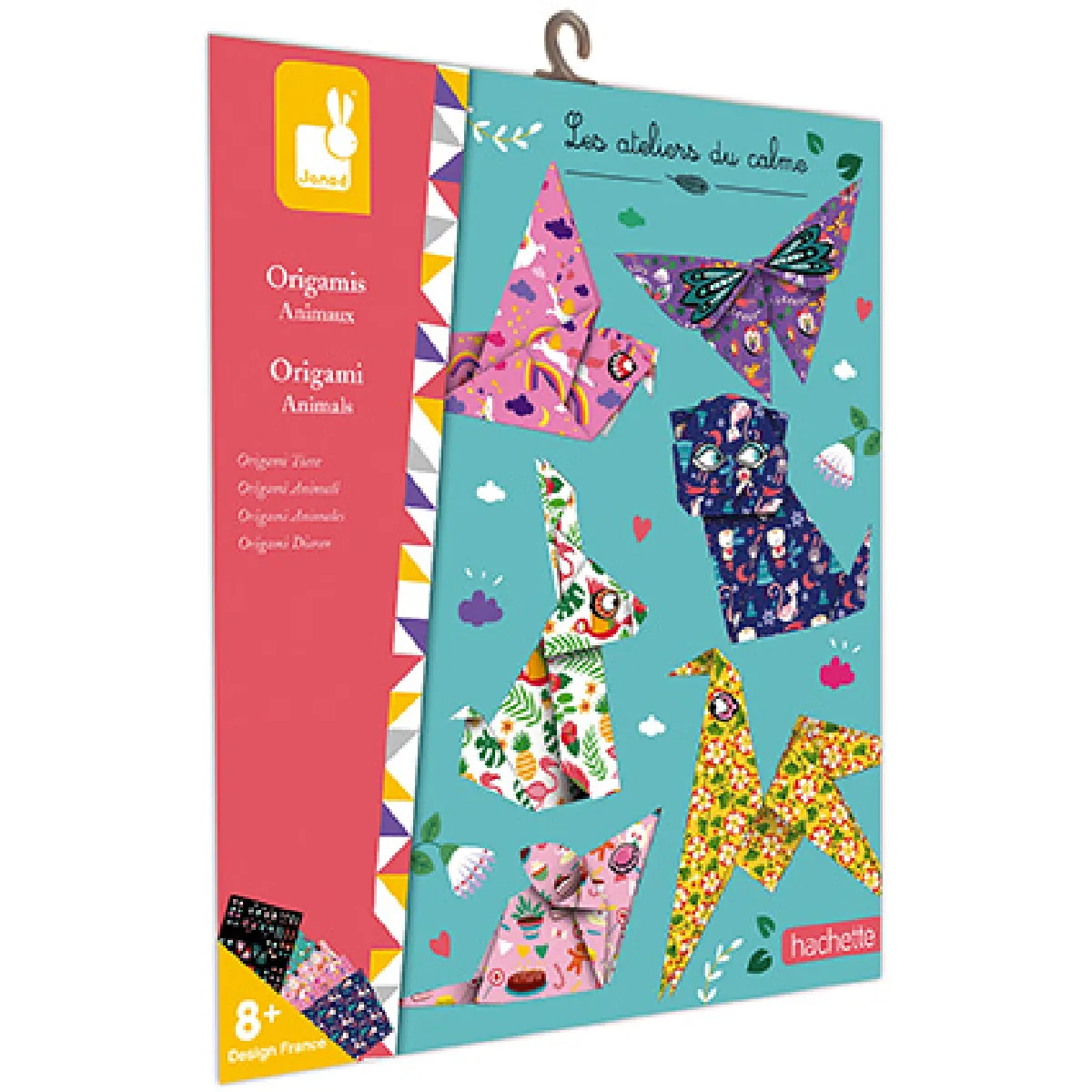 Juratoys-Janod Turquoise Kit Origami Animaux