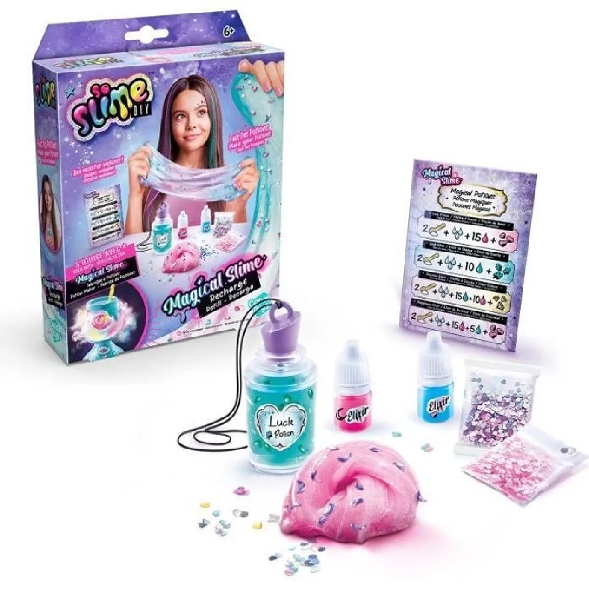 Canal Toys Rose Recharge Magical Slime