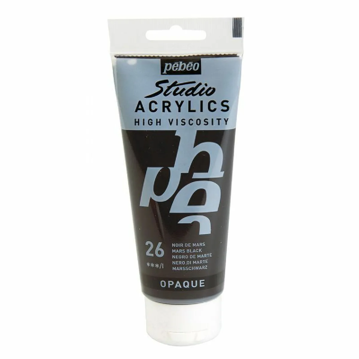 Pébéo Peinture acrylique - Noir - 100 ml