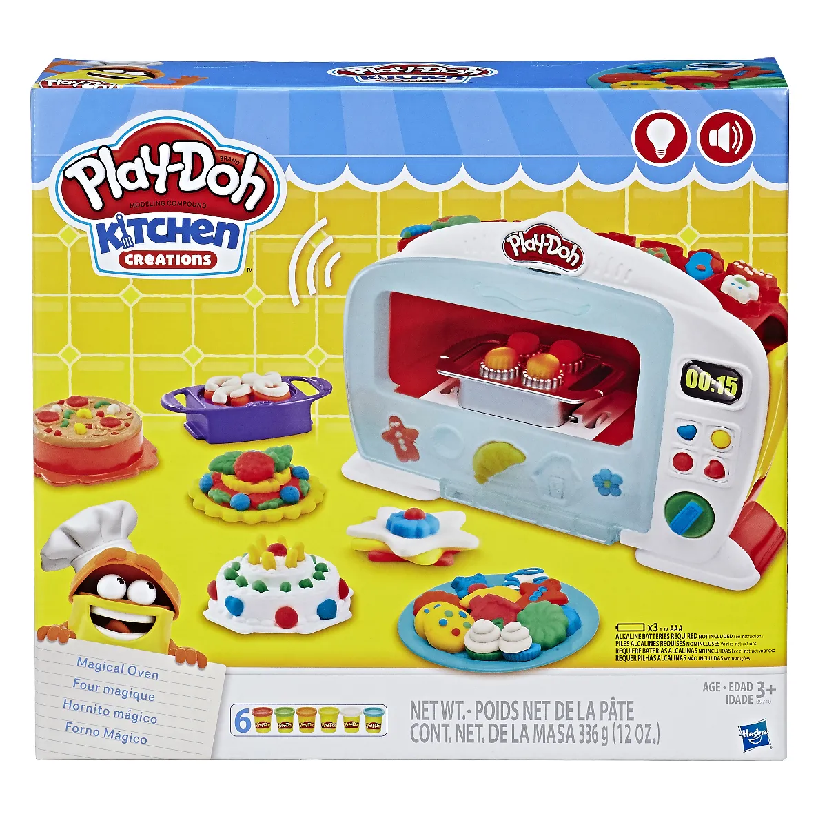 Play-doh Pâte à modeler Le four magique - vue 1