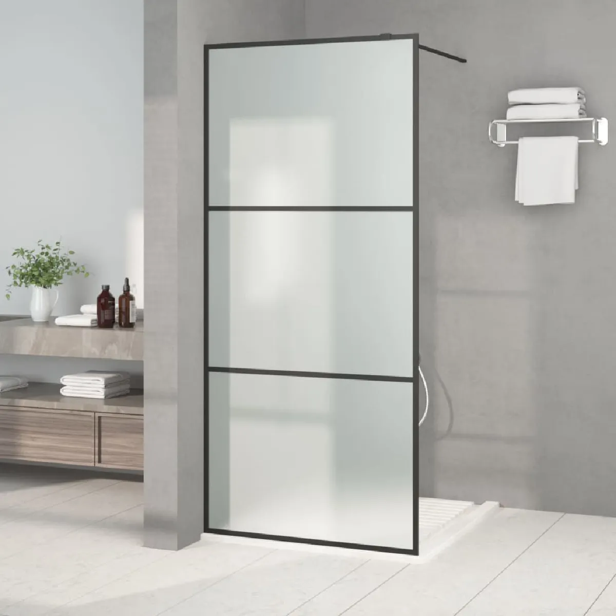 vidaXL Paroi de douche 90x195cm