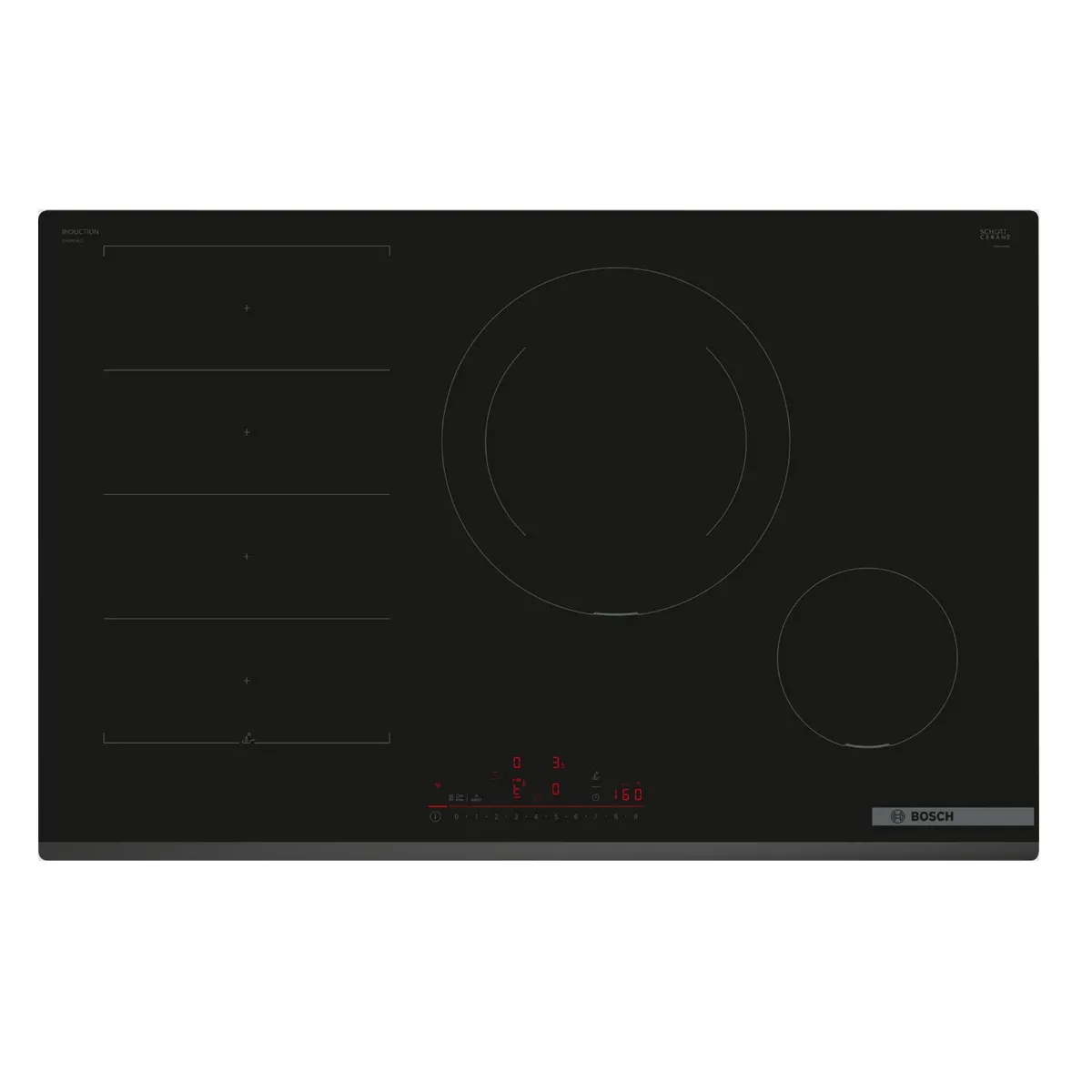 BOSCH Table de cuisson 80 cm 4 foyers dont powerboost PXE831HC1E - vue 2