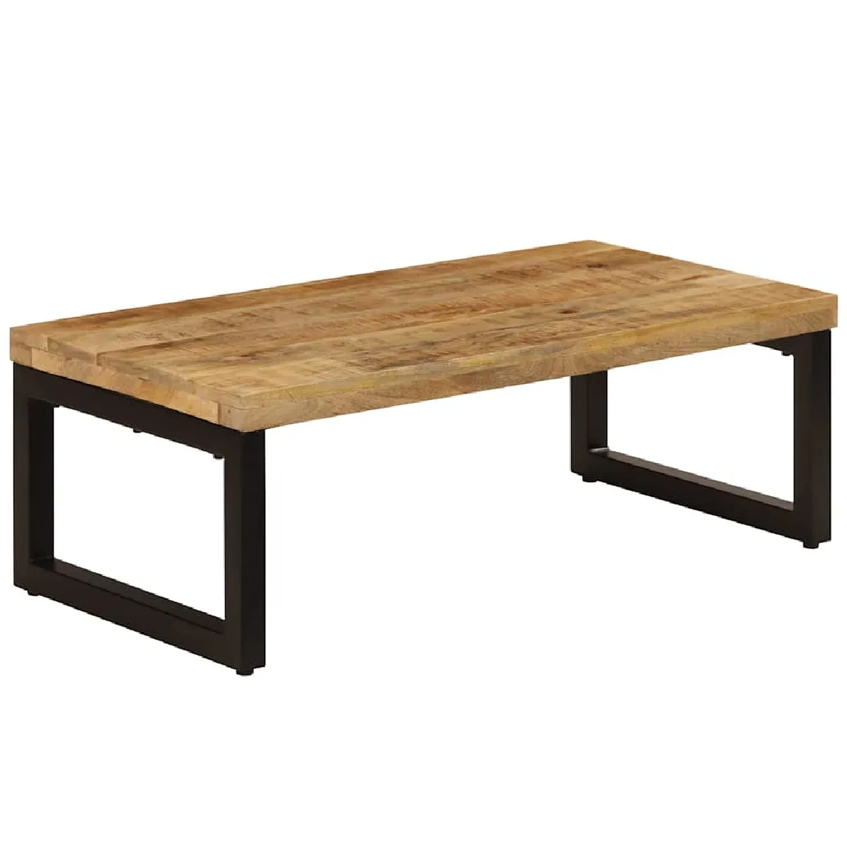 VIDAXL - Table basse - Bois de manguier - 100x50x35 cm - Image 2